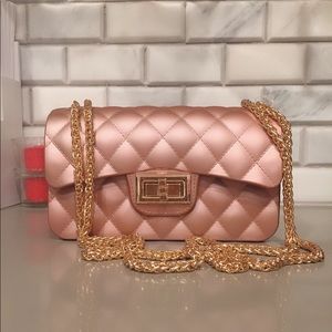 Rose Gold Jelly Purse